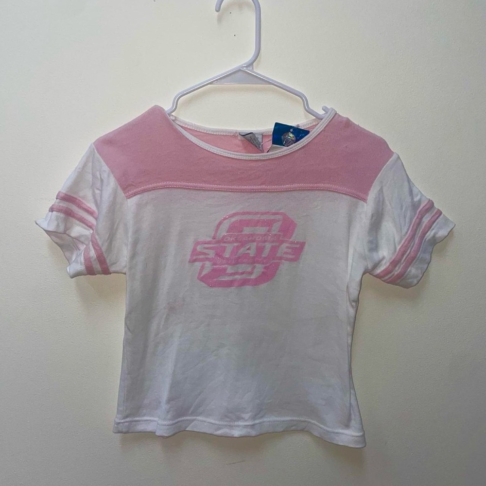 Vintage oklahoma state baby tee